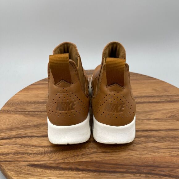 Nike Air Max Thea Mid 859550-200 Women Nike Air Max Thea Mid Shoes Womens Sz 8.5 Brown Leather Comfort Walking Sneakers